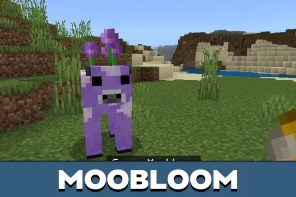 Moobloom from Forgotten Mobs Mod for Minecraft PE