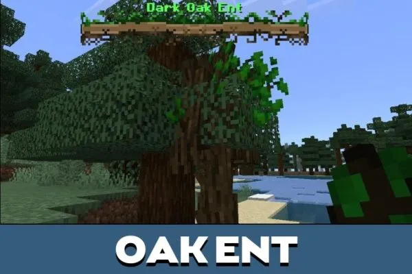 Oak Ent from Treefolk Guardians Mod for Minecraft PE