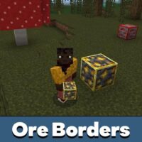 Ore Borders Texture Pack for Minecraft PE