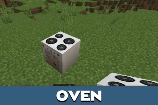 Oven from Chihiros Kitchen Mod for Minecraft PE