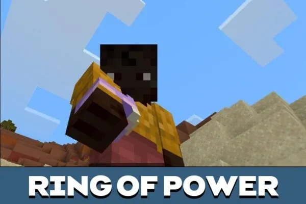 Ring of Power from Goblin Trader Mod for Minecraft PE