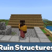 Ruin Structures Mod for Minecraft PE