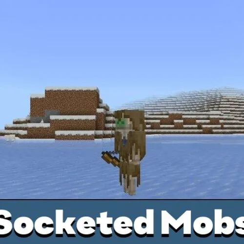 Socketed Mobs Mod for Minecraft PE