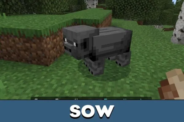 Sow from Domestic Pets Mod for Minecraft PE