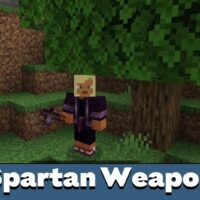 Spartan Weapons Mod for Minecraft PE