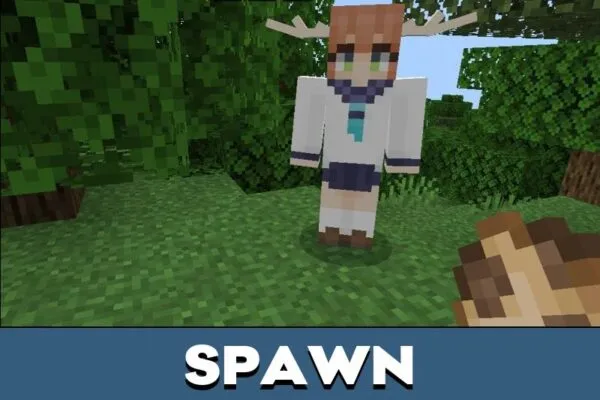 Spawn from Shikanoko Nokotan Mod for Minecraft PE