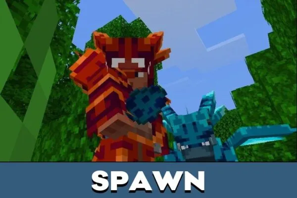 Spawn from Skyveil Dragons Mod for Minecraft PE