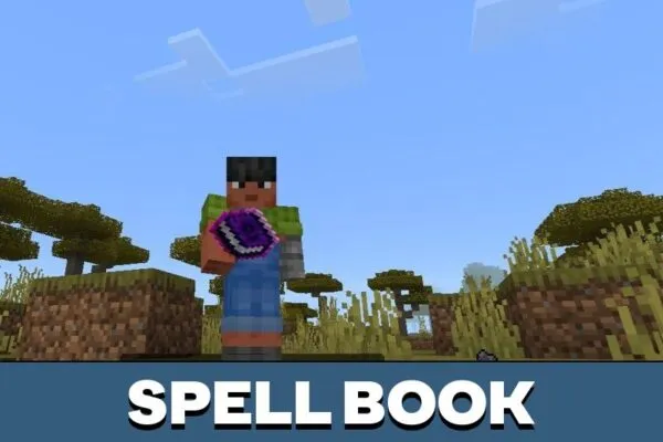 Spell Book from Magic Way Mod for Minecraft PE