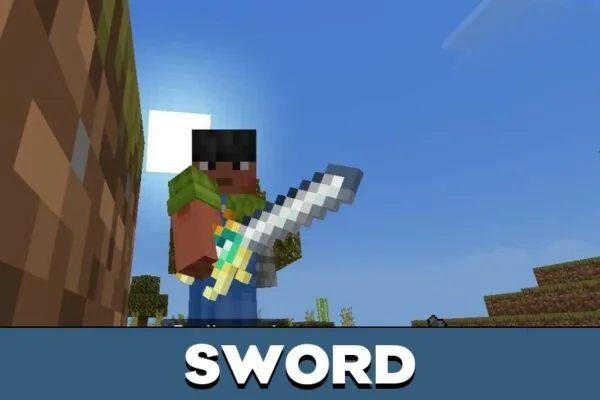 Sword from Magic Way Mod for Minecraft PE