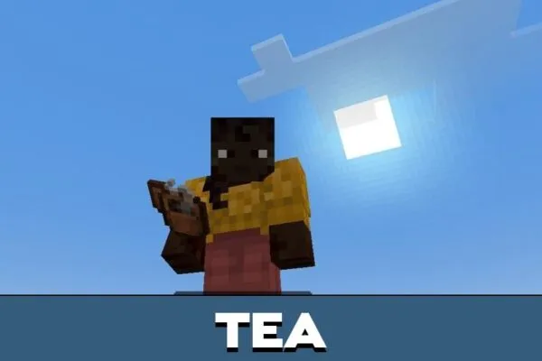 Tea from Bum Crops Mod for Minecraft PE