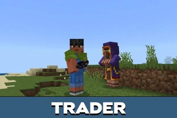 Trader from Peru Food Mod for Minecraft PE