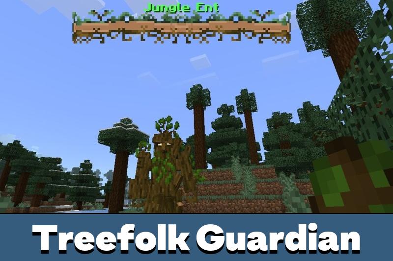 Treefolk Guardians Mod for Minecraft PE