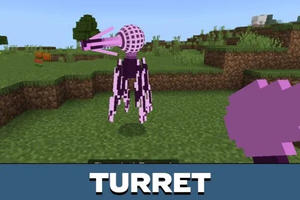 Turret from End Dangers Mod for Minecraft PE