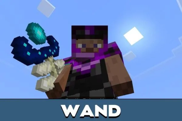 Wand from Golem Hearts Mod for Minecraft PE