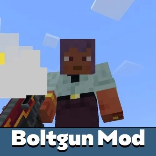 Warhammer BoltGun Mod for Minecraft PE