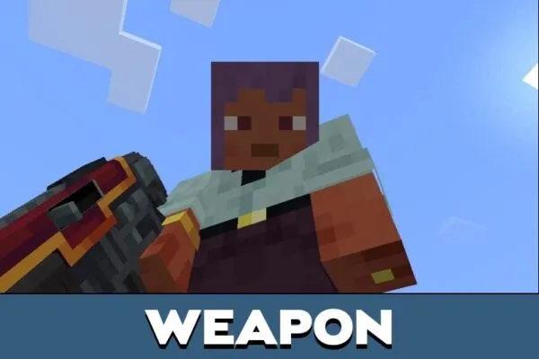 Weapon from Warhammer 40k Boltgun Mod for Minecraft PE