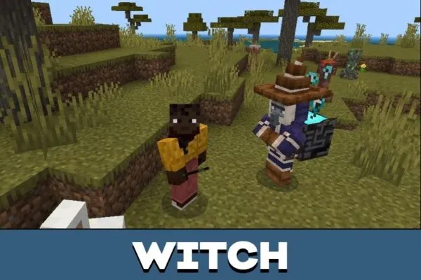 Witch from Better Mobs Texture Pack for Minecraft PE