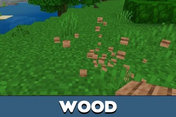 Wood from Better Sounds Texture Pack for Minecraft PE