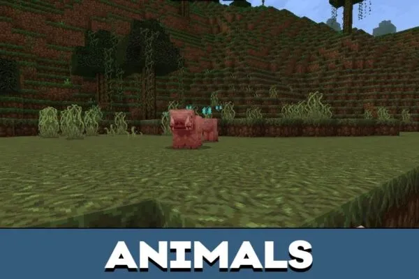 Animals from Medieval Nightmare Texture Pack for Minecraft PE