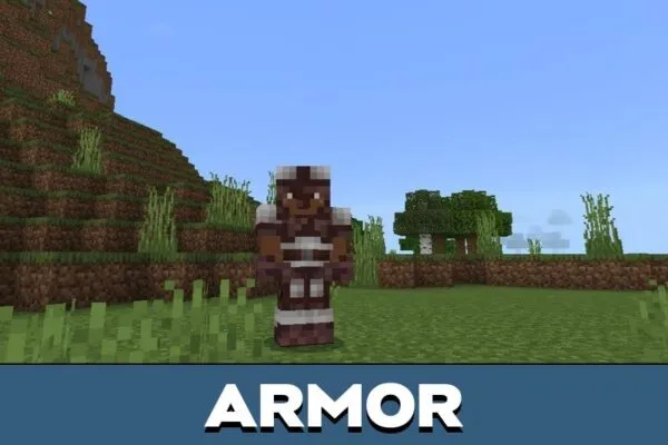 Armor from Leather Mod for Miencraft PE