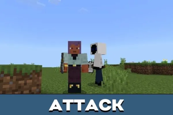 Attack from Entity 505 Mod for Minecraft PE