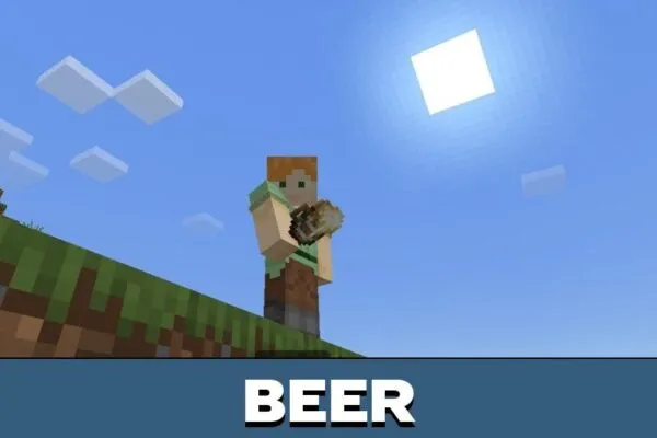 Beer from Brewin and Chewin Mod for Minecraft PE