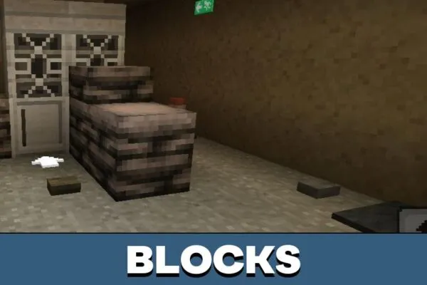 Blocks from Get out Map for Minecraft PE