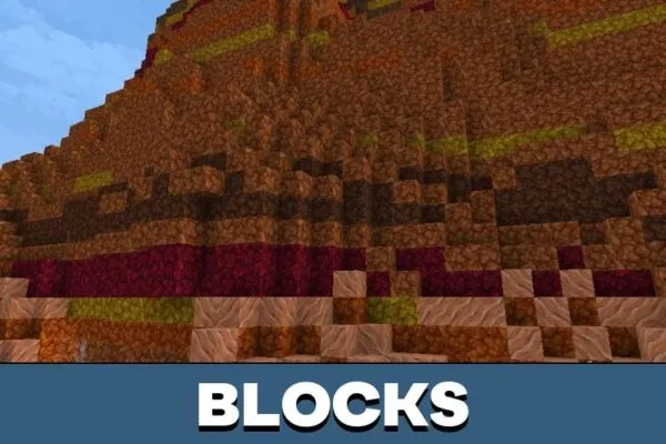 Blocks from Medieval Nightmare Texture Pack for Minecraft PE