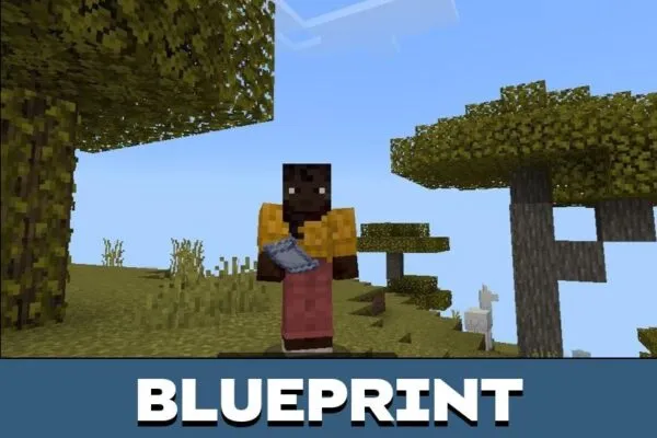 Blueprint from Tinkers Construct Bedrock Edition Mod for Minecraft PE