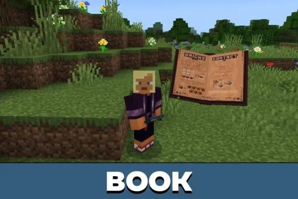 Book from Brick Mod for Minecraft PE