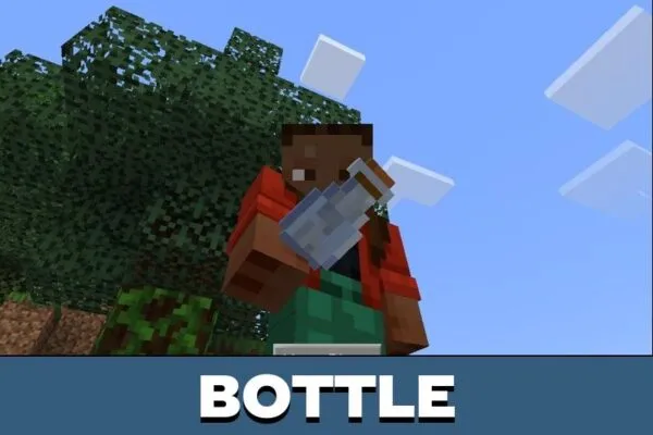 Bottle from Anglers Desire Mod for Minecraft PE