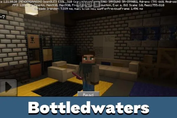 Bottledwaters from Phasmophobia Map for Minecraft PE