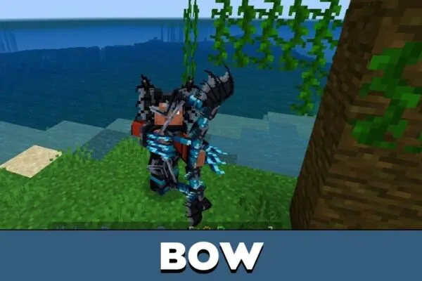 Bow from Water Dragon Mod for Minecraft PE