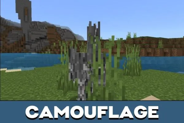 Camouflage from Creaking Mod for Minecraft PE