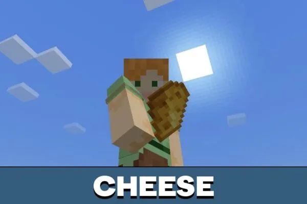 Cheese from Brewin and Chewin Mod for Minecraft PE