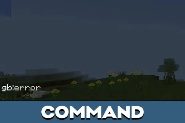 Command from Entity 505 Mod for Minecraft PE