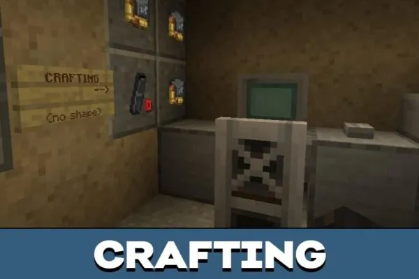 Crafting from Get out Map for Minecraft PE