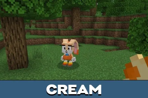 Cream from Sonic Land Mod for Minecraft PE