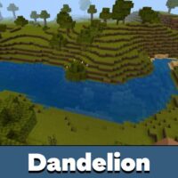 Dandelion Texture Pack for Minecraft PE