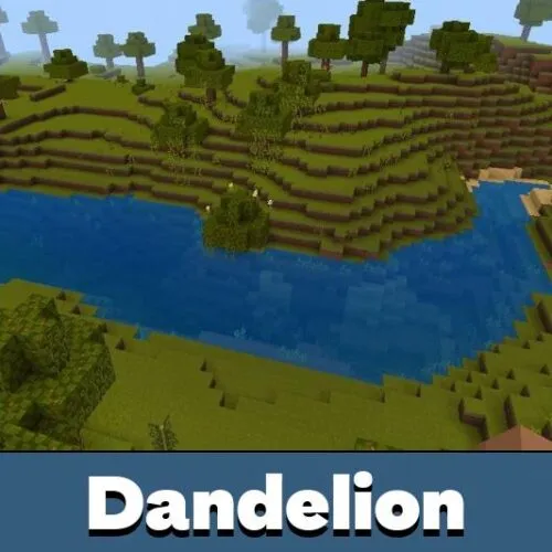 Dandelion Texture Pack for Minecraft PE