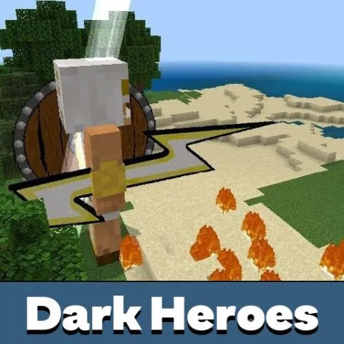 Dark Heroes Mod for Minecraft PE