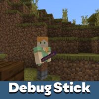 Debug Stick Mod for Minecraft PE