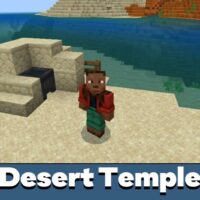 Desert Temple Mod for Minecraft PE