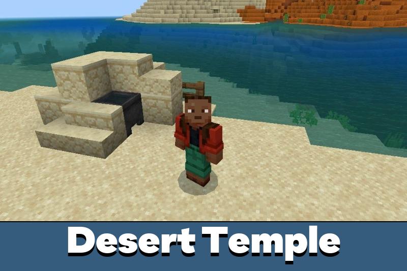 Desert Temple Mod for Minecraft PE