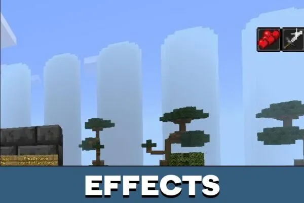 Effects from Battleground Map for Minecraft PE