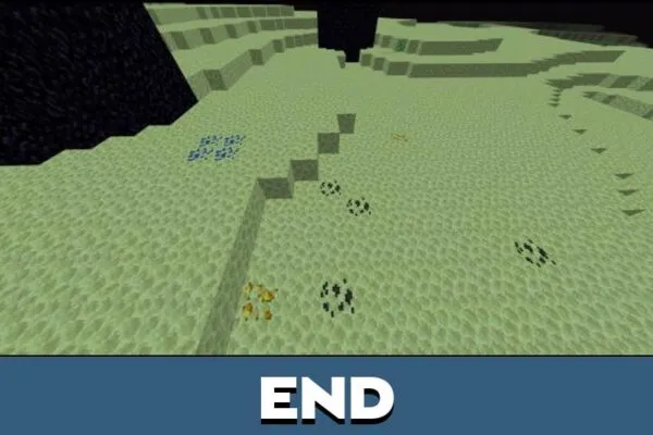 End from Ores Dimension Mod for Minecraft PE