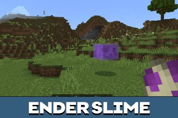 Ender Slime from Tinkers Construct Mod for Minecraft PE