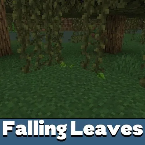 Falling Leaves Mod for Minecraft PE