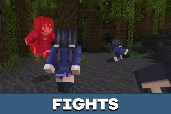 Fights from Bleach Mod for Minecraft PE