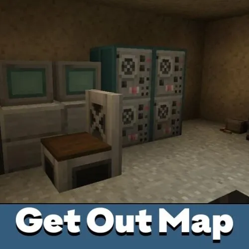 Get Out Map for Minecraft PE